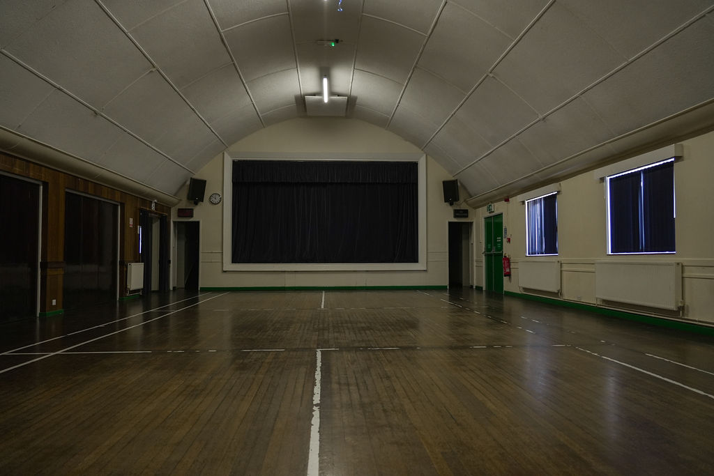 Interior photo of main hall 2